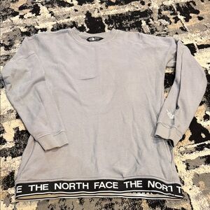 The North Face Light Gray Crewneck